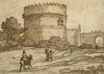 Grabmal der Cecilia Metella, 1669